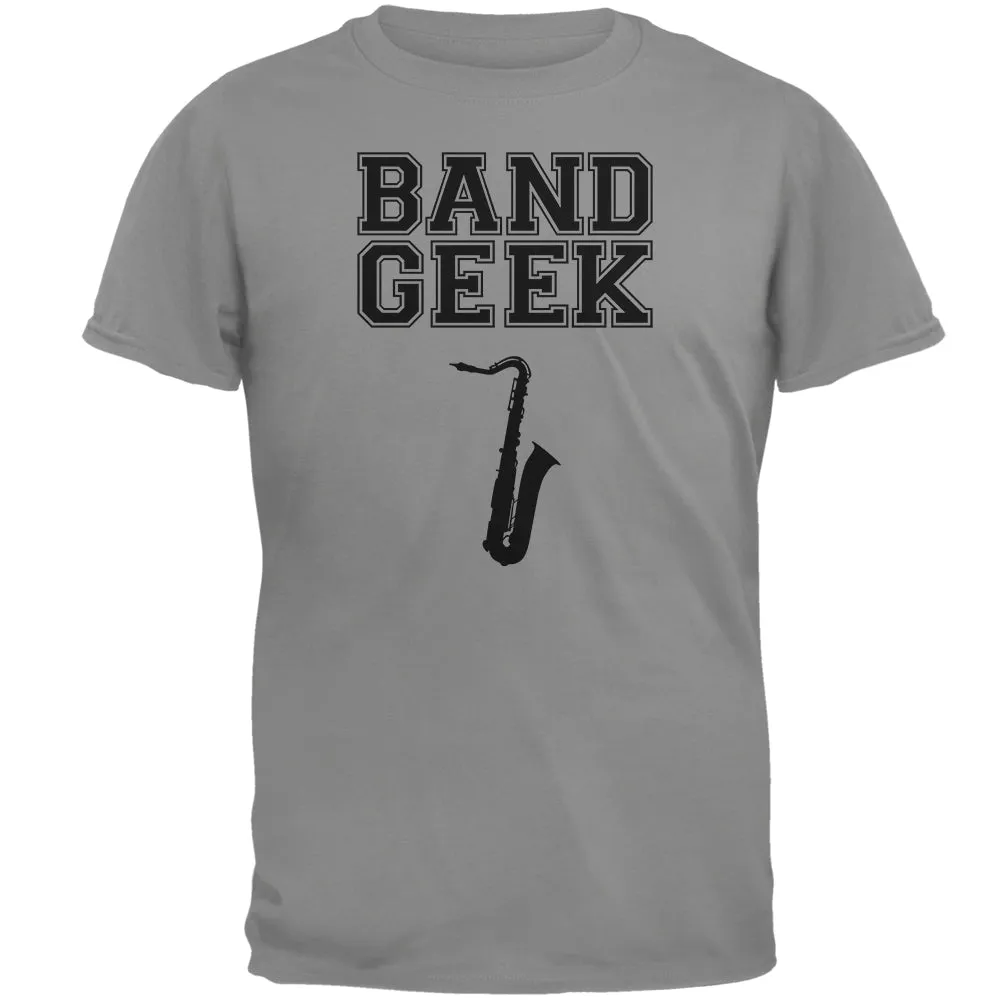 Band Geek Saxophone Mens T Shirt sold by Old Glory product image thumbnail 4