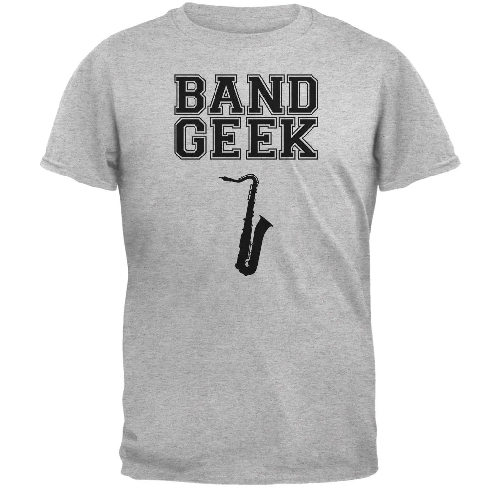 Band Geek Saxophone Mens T Shirt sold by Old Glory product image thumbnail 5