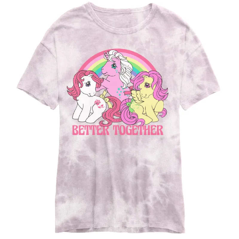My Little Pony - Better Together Juniors Tie Dye T Shirt sold by Old Glory