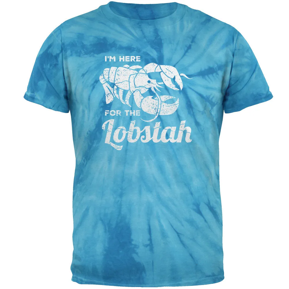 Here for the Lobstah Lobster Distress Mens T Shirt sold by Old Glory