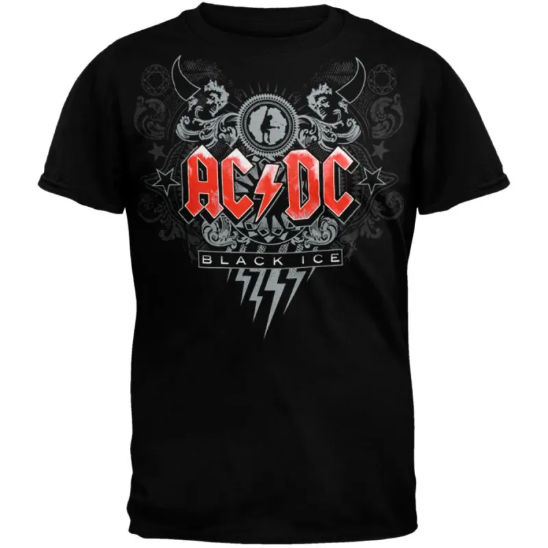 AC/DC - Lightning Black Ice T-Shirt sold by Old Glory