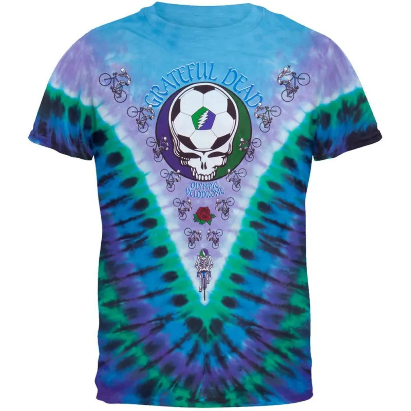 Grateful Dead - Olympic Velodrome Tie Dye T-Shirt sold by Old Glory