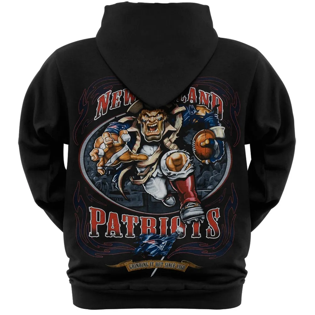 New England Patriots - Running Back Long Sleeve Hoodie sold by Old Glory product image thumbnail 2
