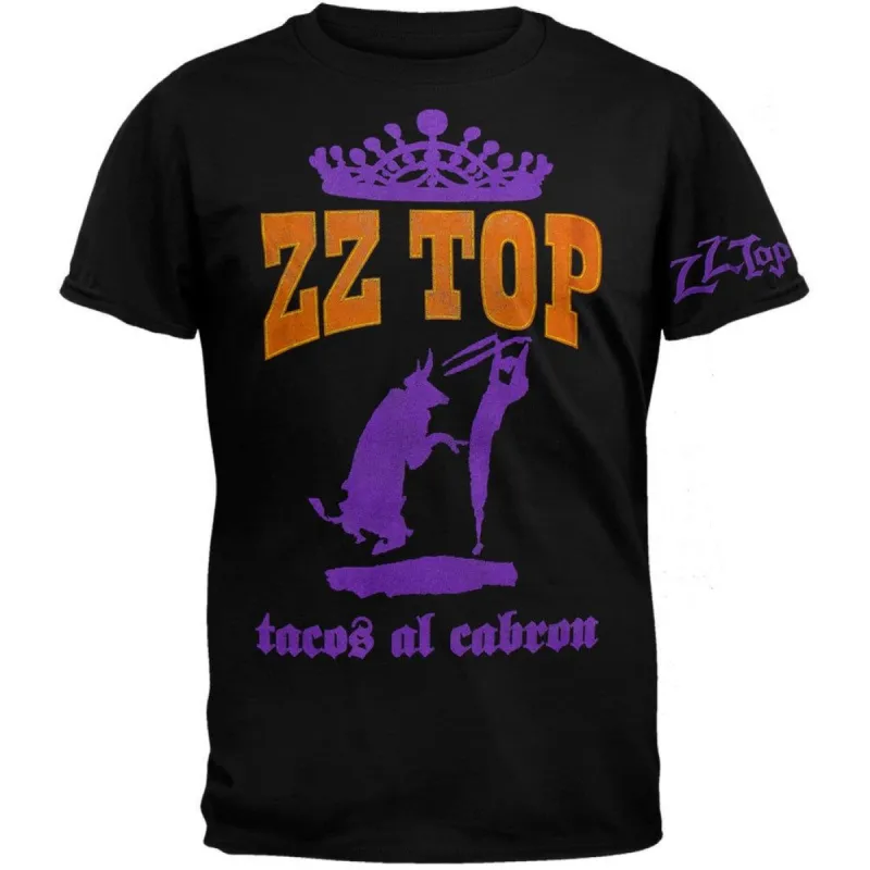 ZZ Top Tacos Mens T Shirt sold by Old Glory