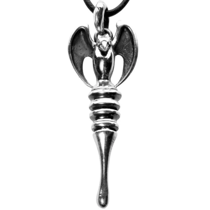 Perched Bird Sterling Silver Pendant sold by Old Glory