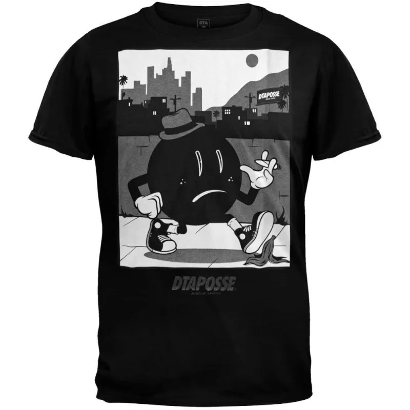 DTA - Comic Shot Black T-Shirt sold by Old Glory
