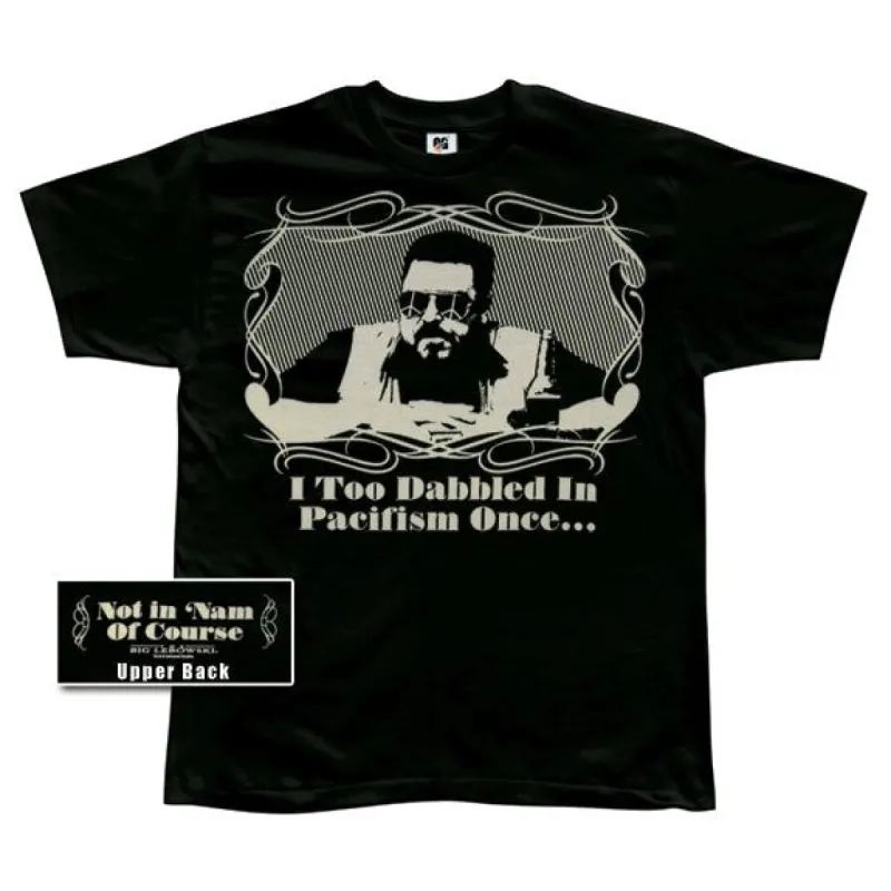 Big Lebowski - Dabbled In Pacifism Soft T-Shirt sold by Old Glory