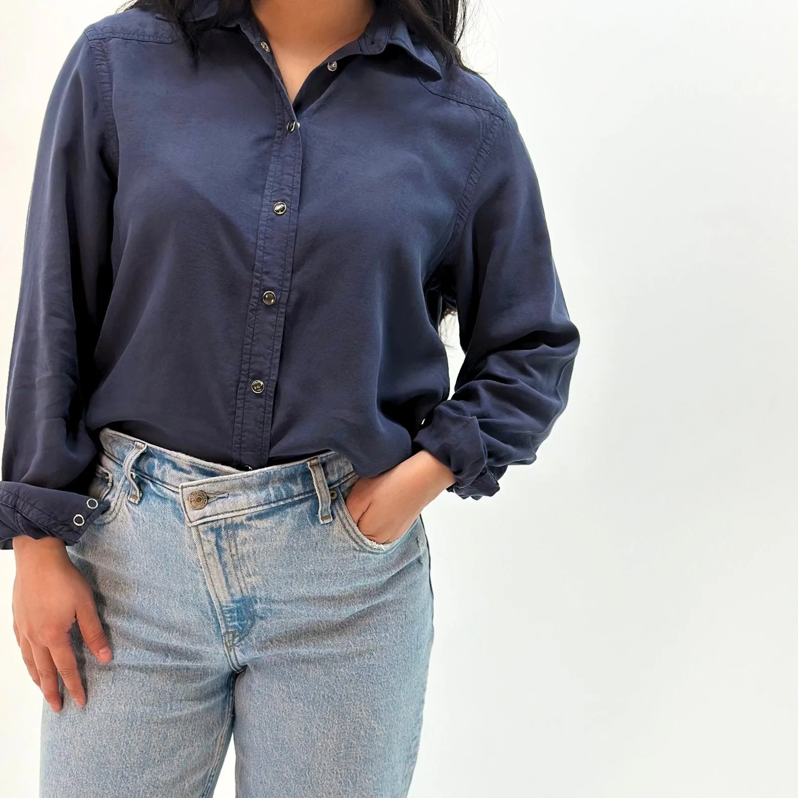 Women's Shirt Dark Blue sold by Old Gringo product image thumbnail 4