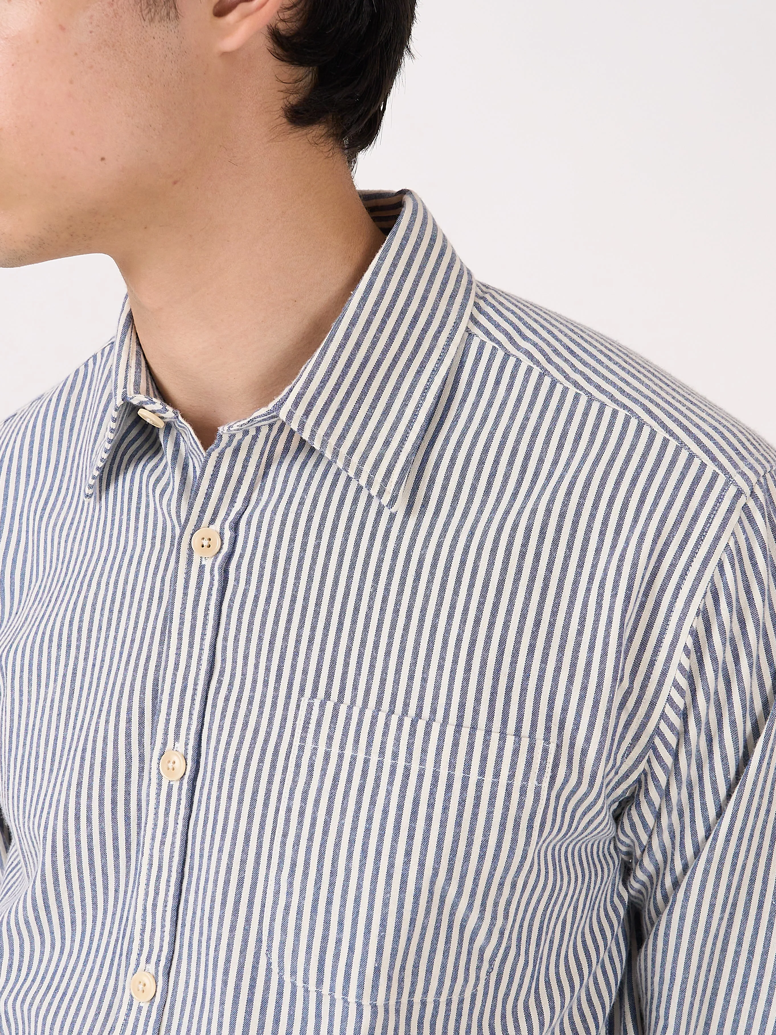 New York Special Shirt Brimham Blue sold by Oliver Spencer product image thumbnail 5