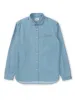 Eton Collar Shirt Mullins Denim Indigo Light sold by Oliver Spencer