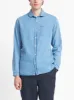 Eton Collar Shirt Mullins Denim Indigo Light sold by Oliver Spencer