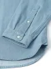 Eton Collar Shirt Mullins Denim Indigo Light sold by Oliver Spencer