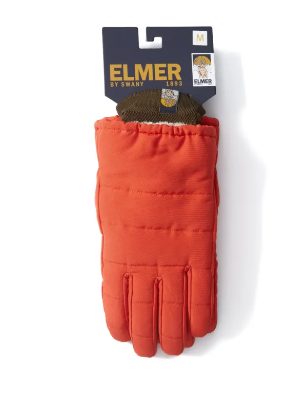 Elmer Knit Cuff Glove Orange sold by Oliver Spencer