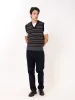 Graves V Neck Vest Bryant Multi sold by Oliver Spencer