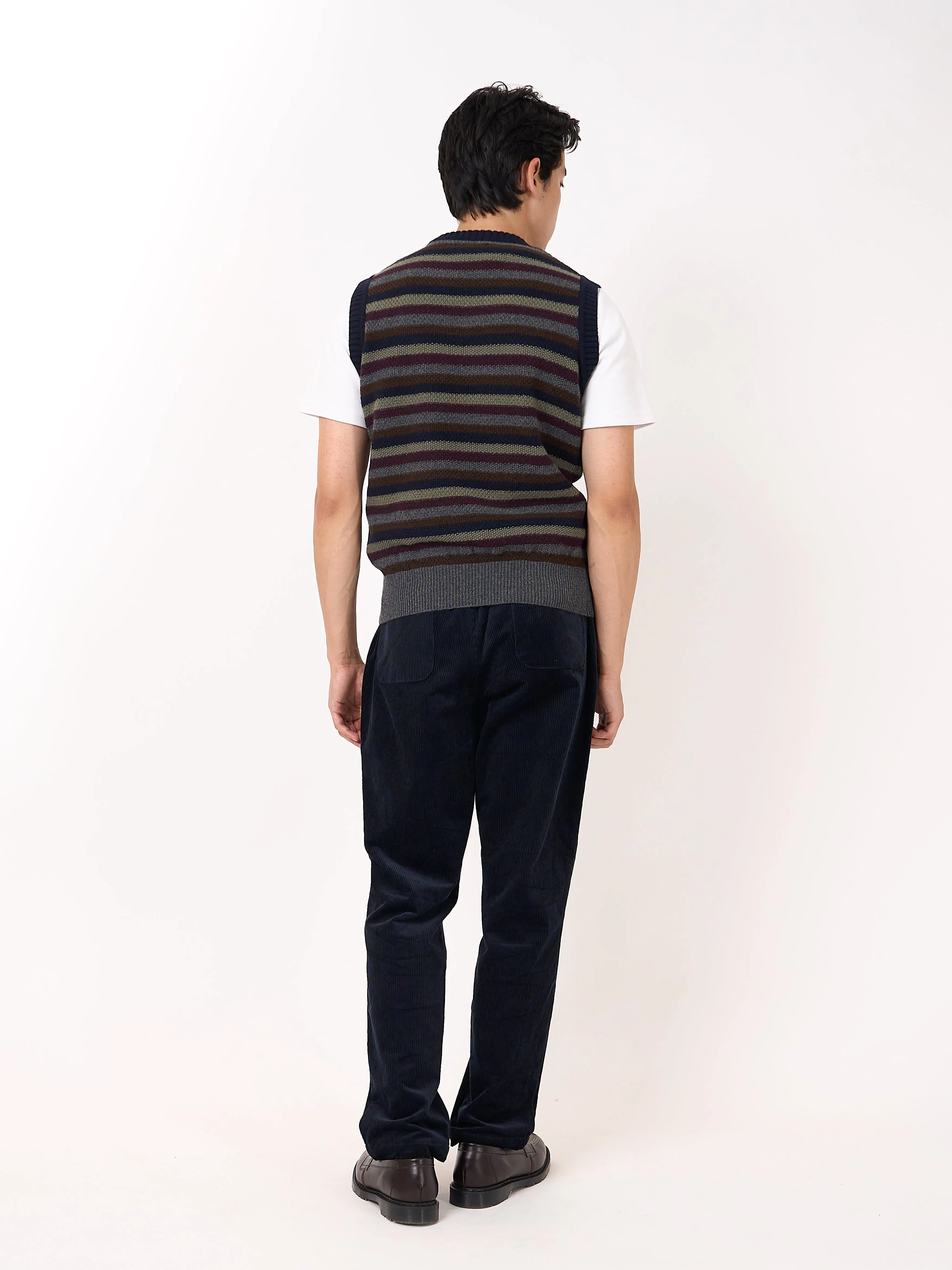 Graves V Neck Vest Bryant Multi sold by Oliver Spencer product image thumbnail 4