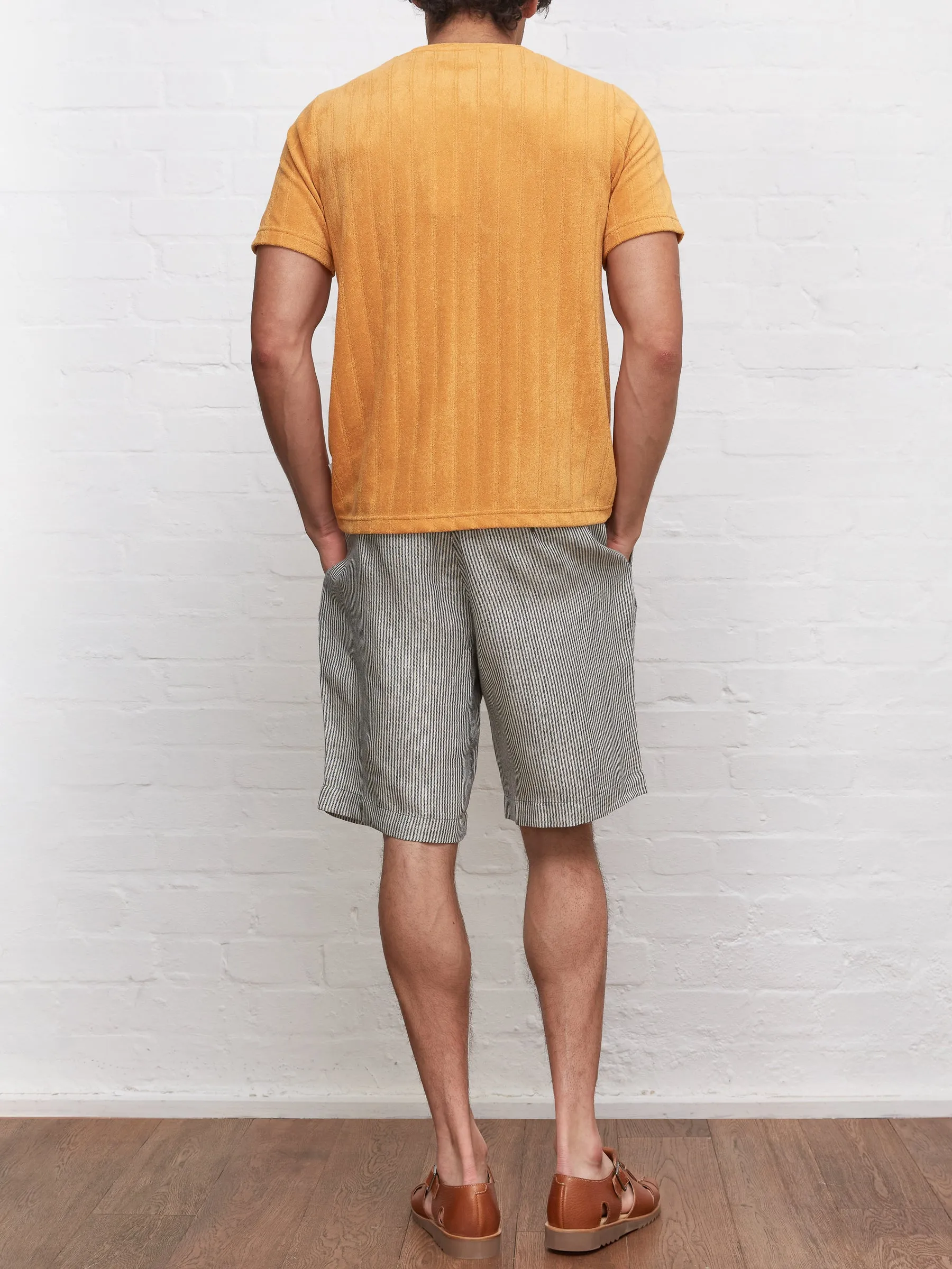 Oli's T-Shirt Haywood Yellow sold by Oliver Spencer product image thumbnail 4