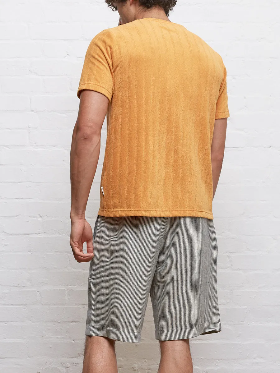 Oli's T-Shirt Haywood Yellow sold by Oliver Spencer product image thumbnail 2