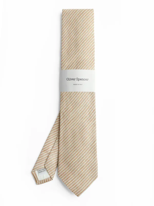 Tie Clement Beige sold by Oliver Spencer
