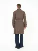 Grandpa Coat Whittaker Brown sold by Oliver Spencer