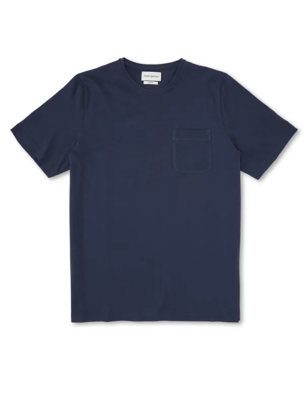 Oli's T-Shirt Conway Navy sold by Oliver Spencer