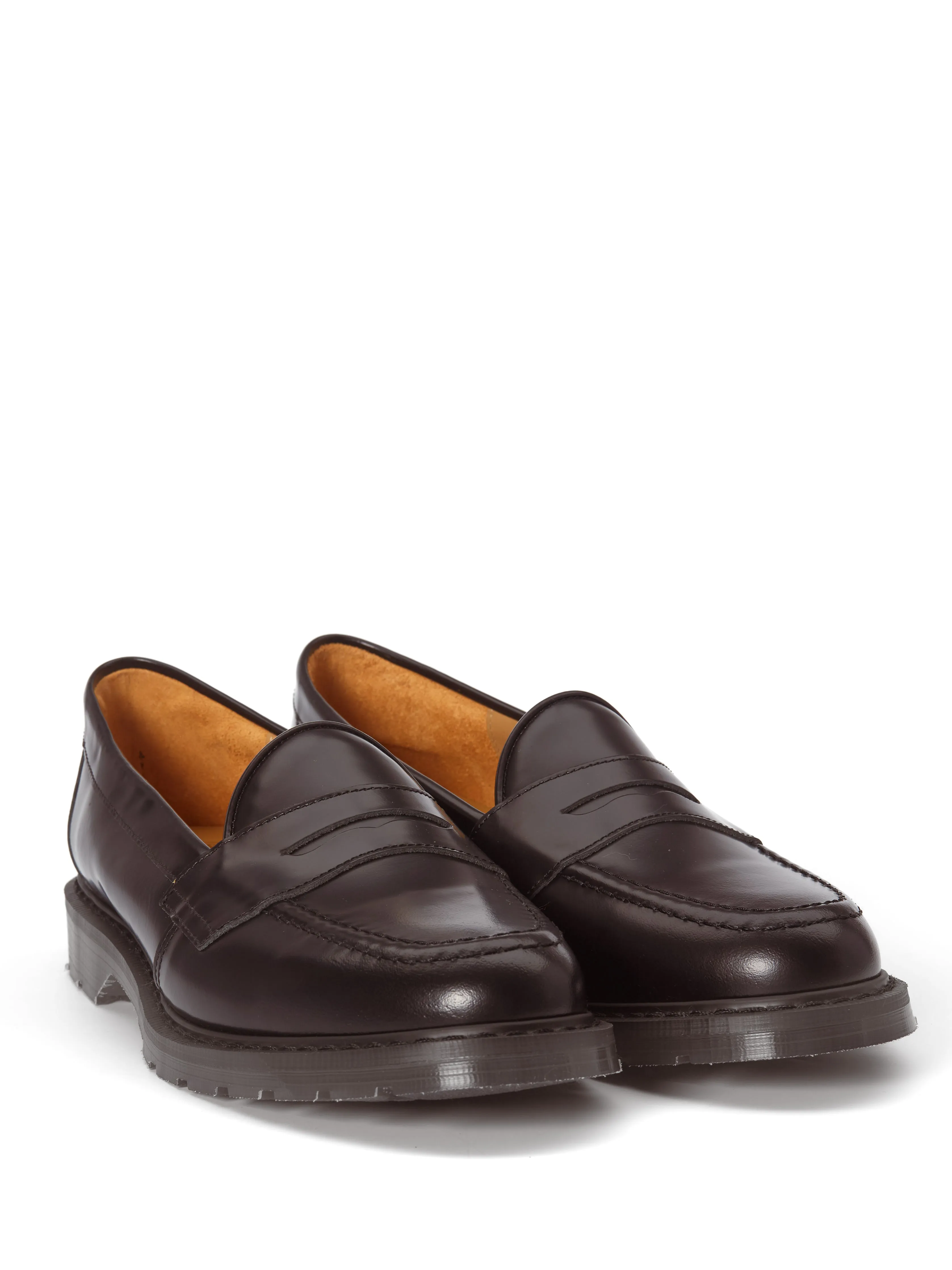 Solovair x Oliver Spencer Penny Loafer Ox Blood Hi Shine Leather sold by Oliver Spencer product image thumbnail 3