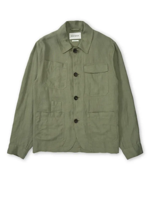 Hythe Jacket Coney Green sold by Oliver Spencer