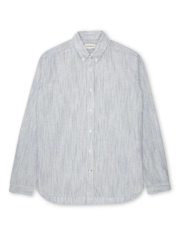 Brook Shirt Conroy Blue sold by Oliver Spencer