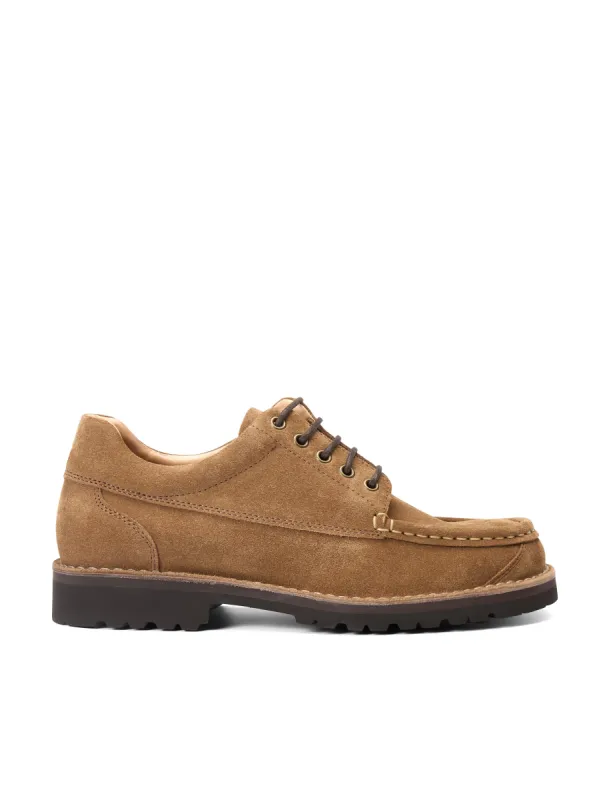 Fracap Contender Shoe Tan Suede sold by Oliver Spencer