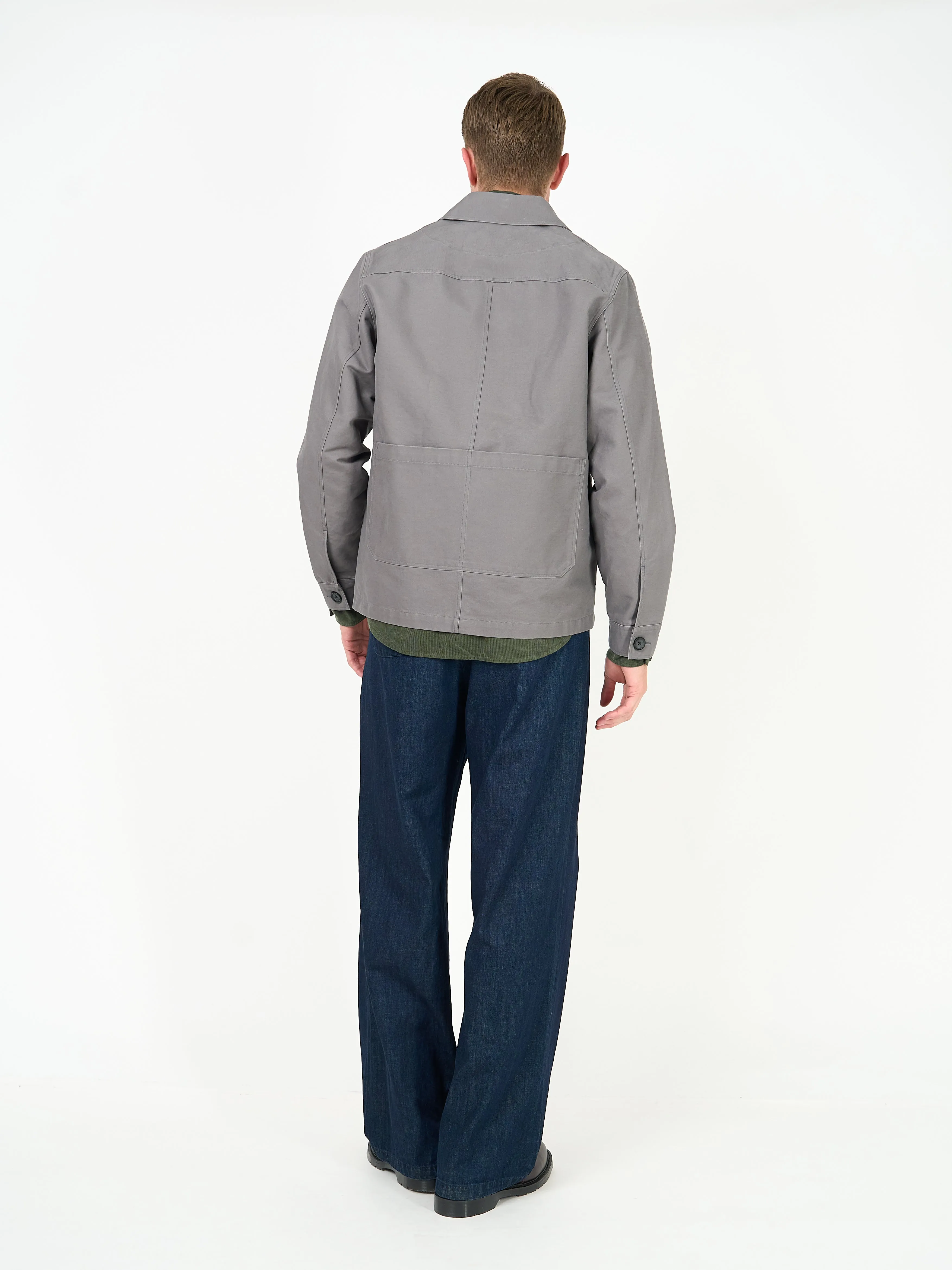 Hythe Jacket Braithwaite Grey sold by Oliver Spencer product image thumbnail 3