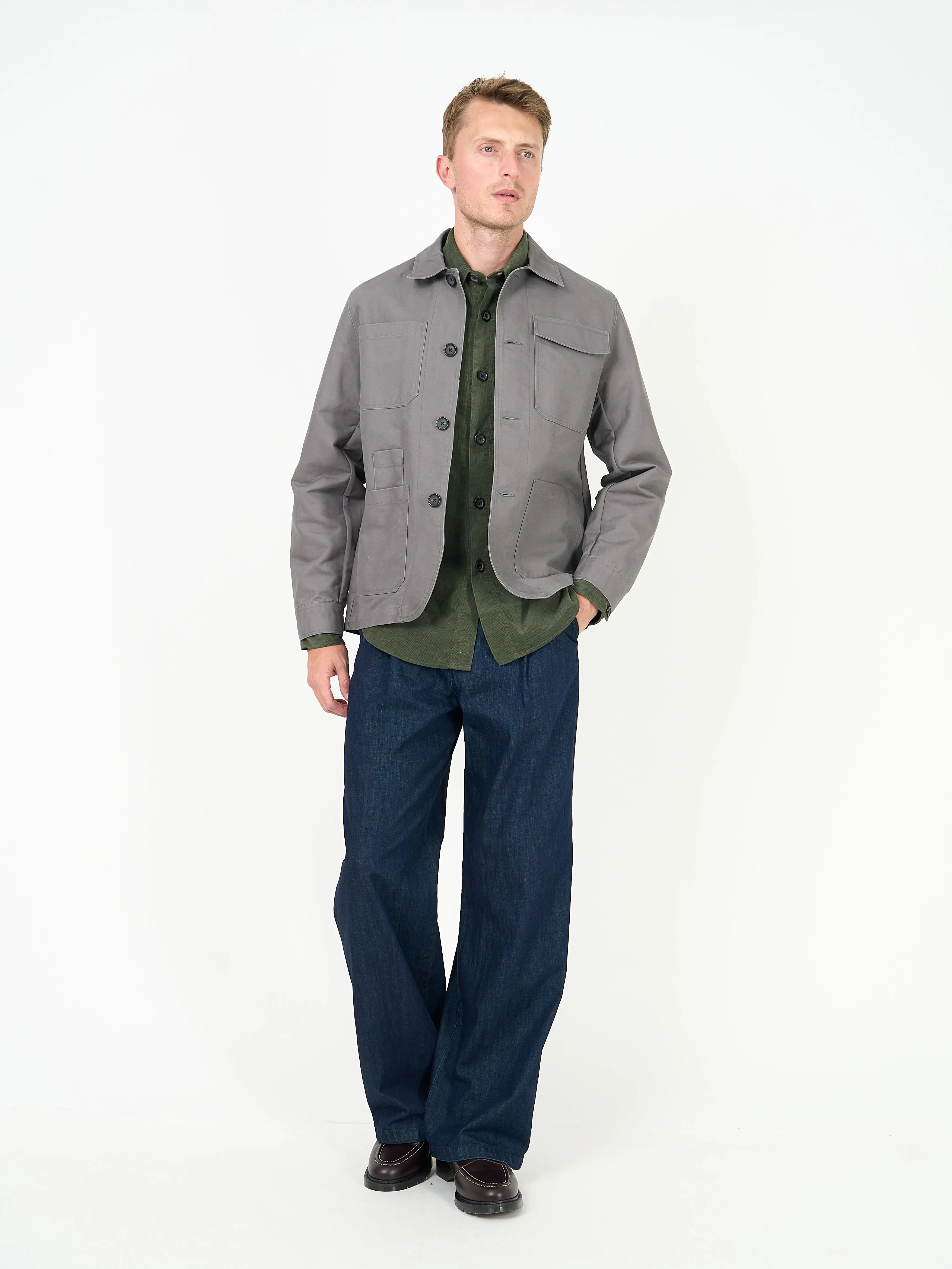 Hythe Jacket Braithwaite Grey sold by Oliver Spencer product image thumbnail 2