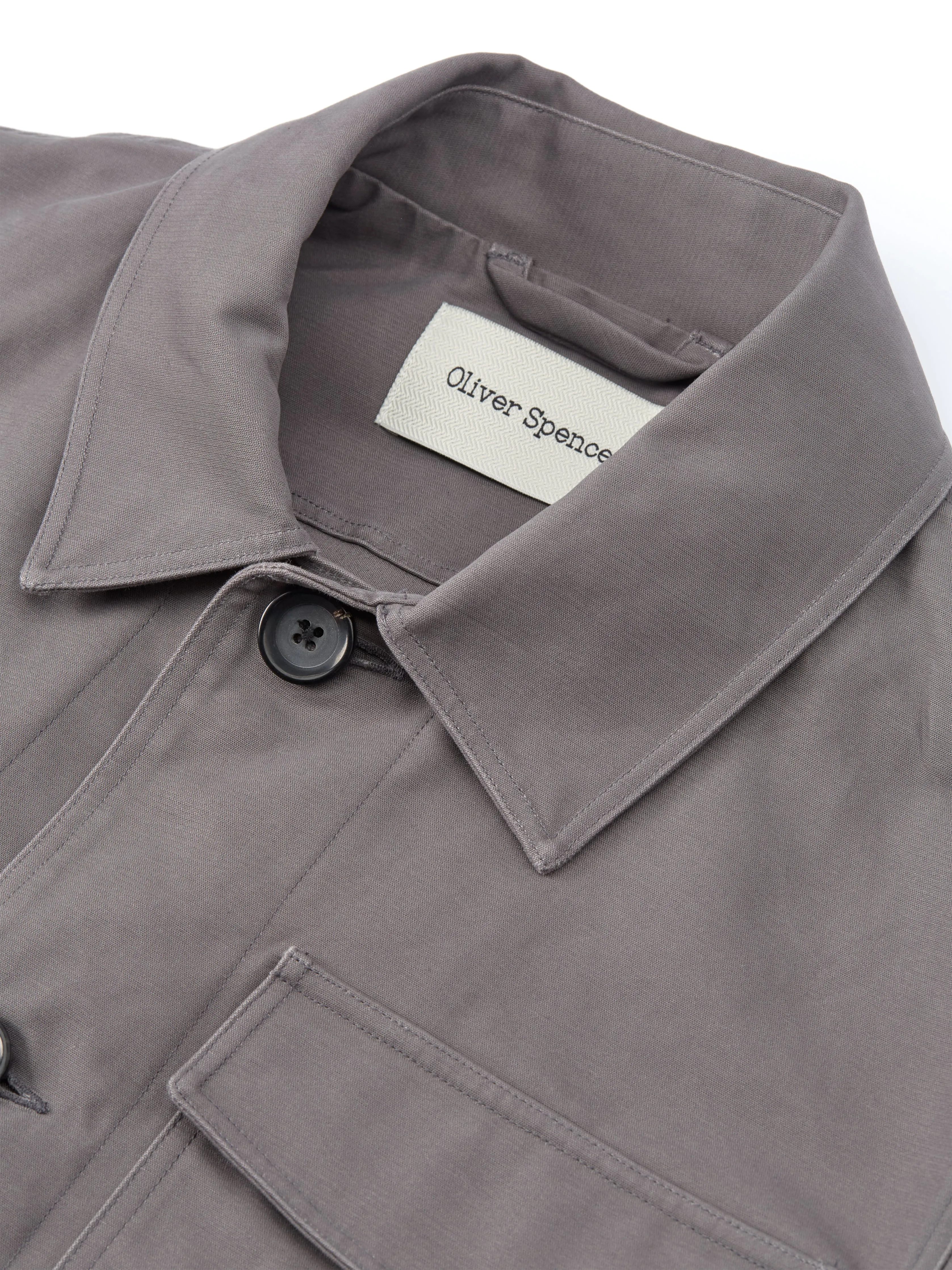 Hythe Jacket Braithwaite Grey sold by Oliver Spencer product image thumbnail 4