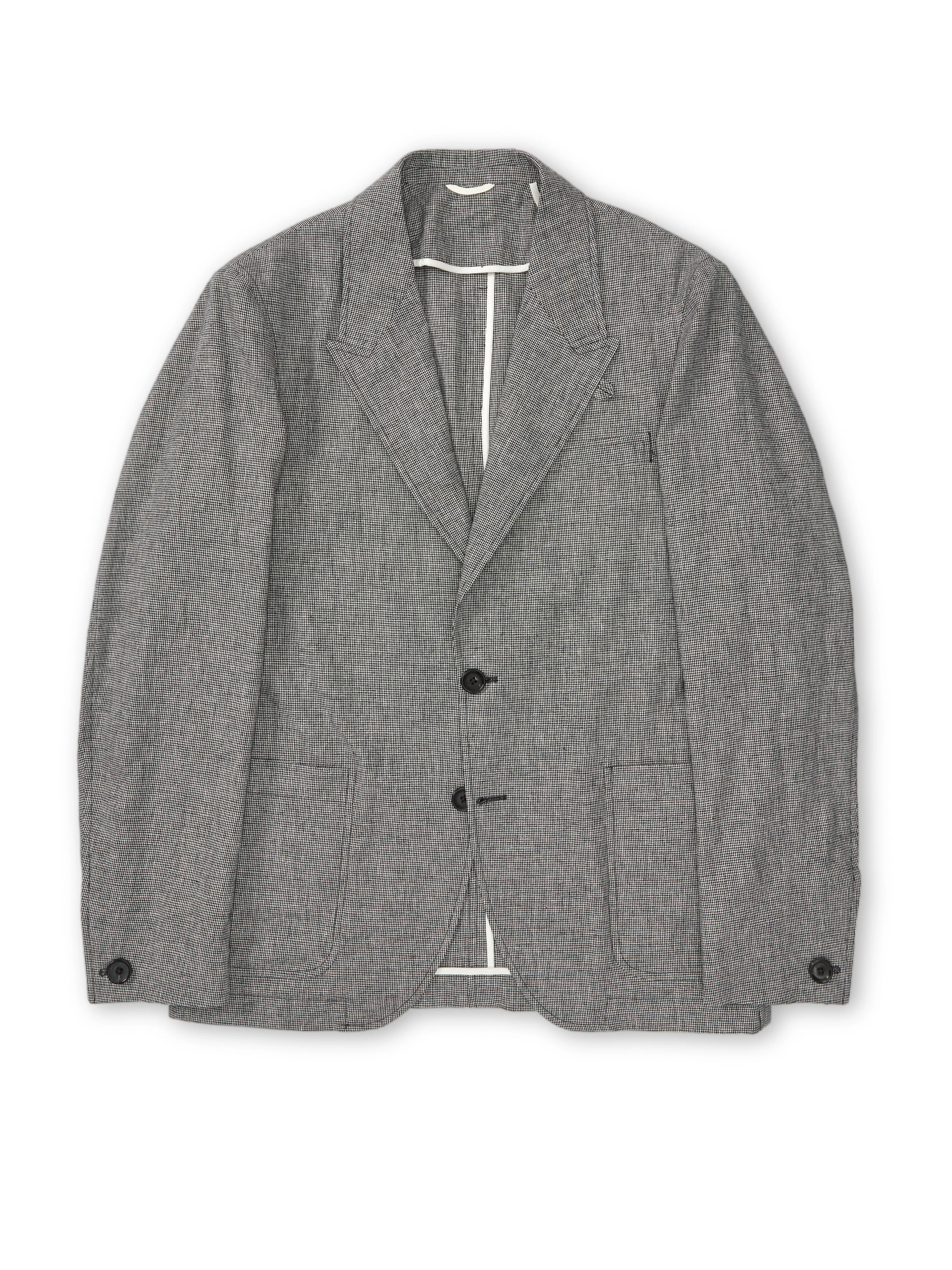 Mansfield Jacket Rackfield Black/White sold by Oliver Spencer