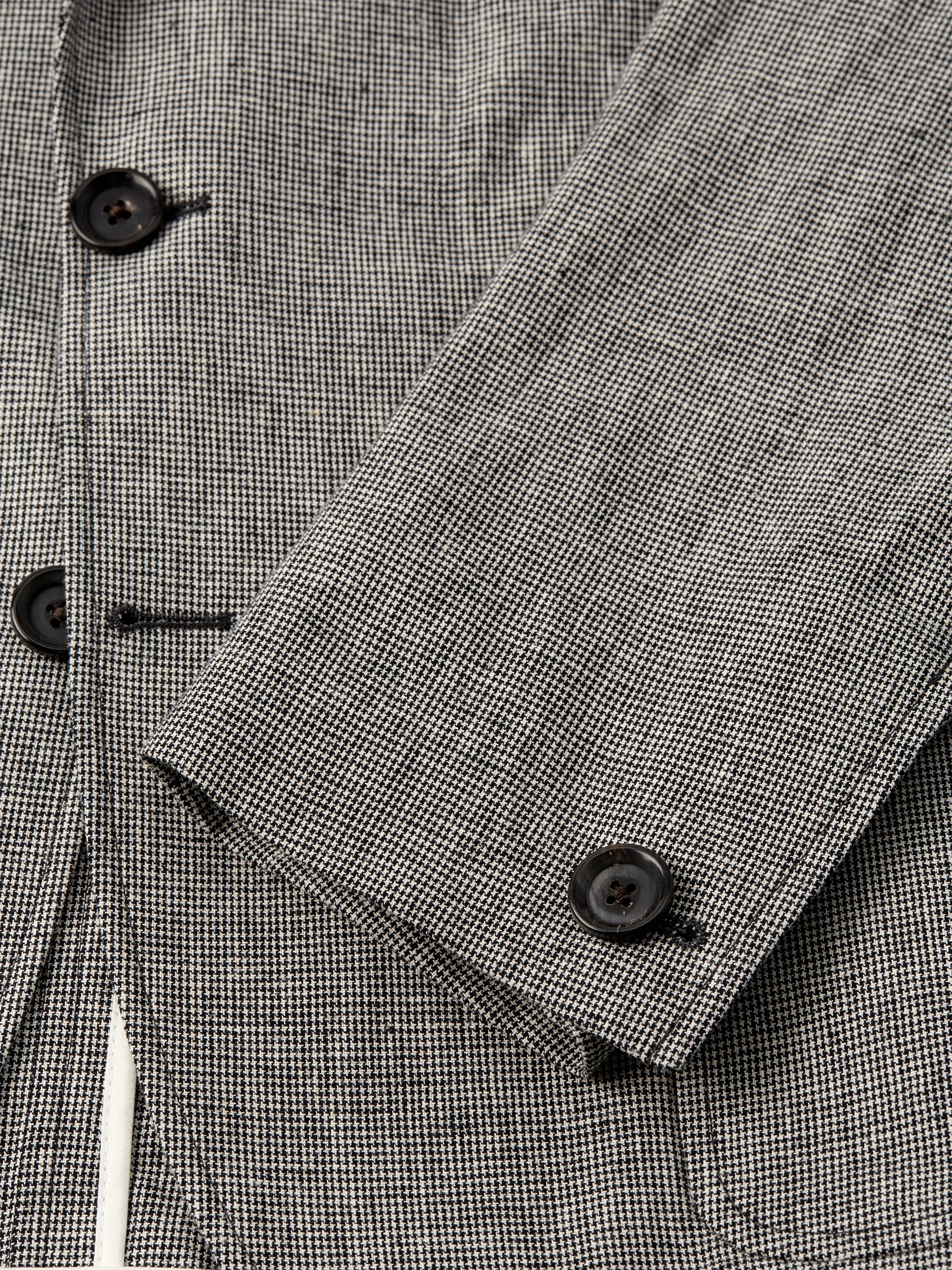 Mansfield Jacket Rackfield Black/White sold by Oliver Spencer product image thumbnail 4