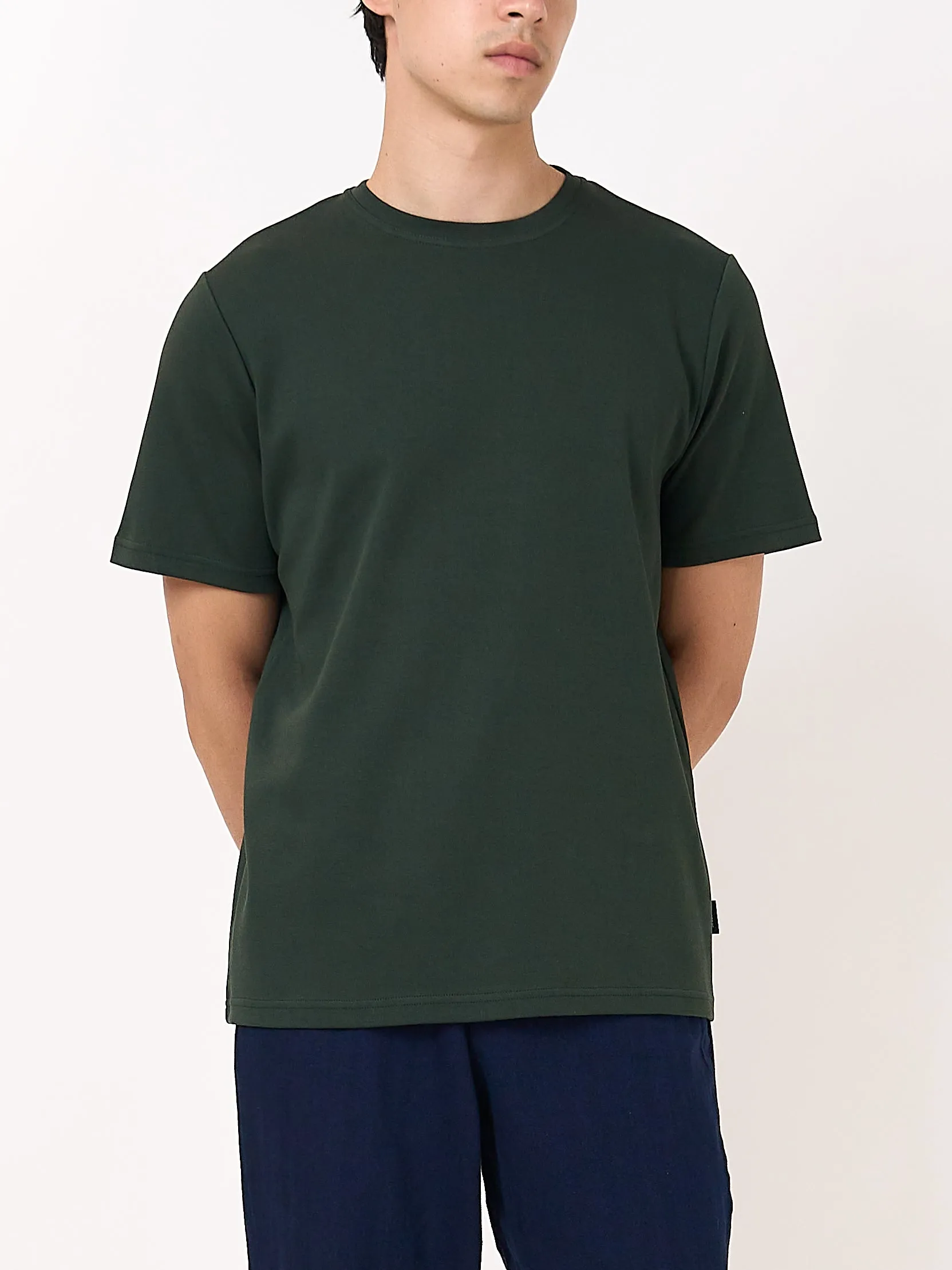 Heavy T-Shirt Tavistock Dark Green sold by Oliver Spencer product image thumbnail 3