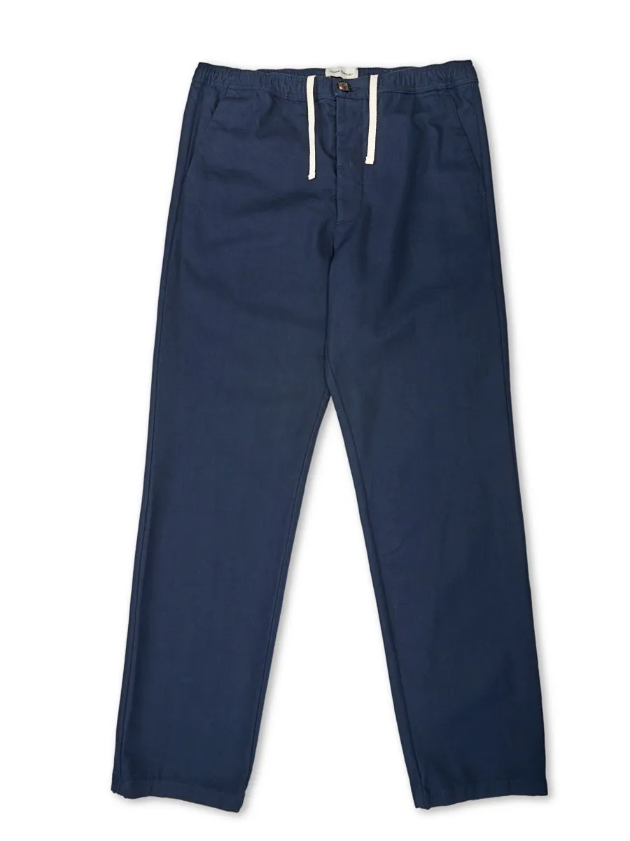 Drawstring Trousers Ellbridge Navy sold by Oliver Spencer