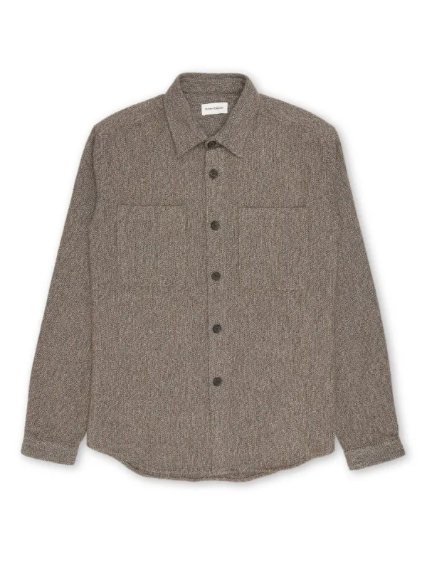 Treviscoe Shirt Adler Fawn sold by Oliver Spencer