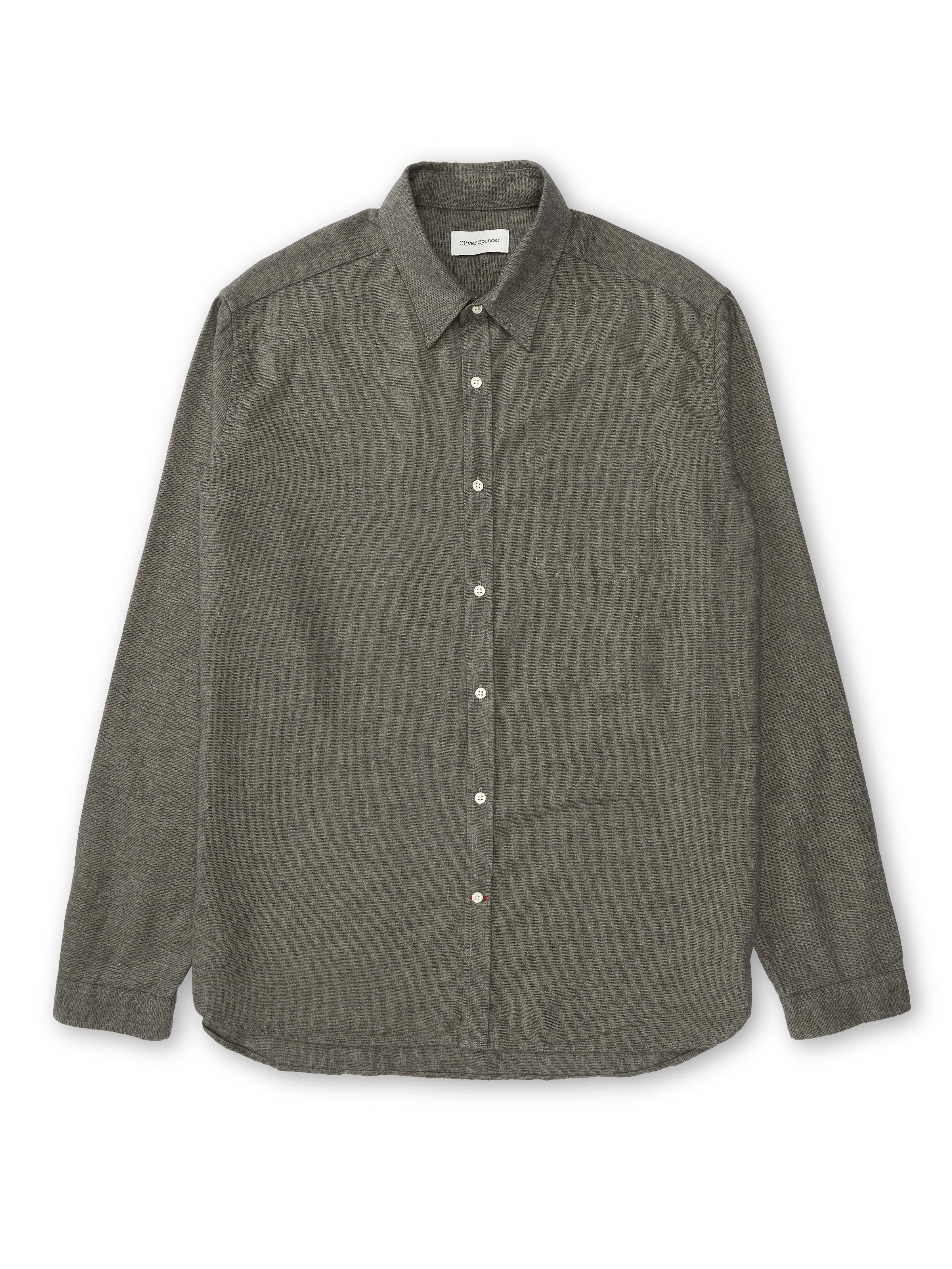 New York Special Shirt Abbingdon Dark Grey sold by Oliver Spencer