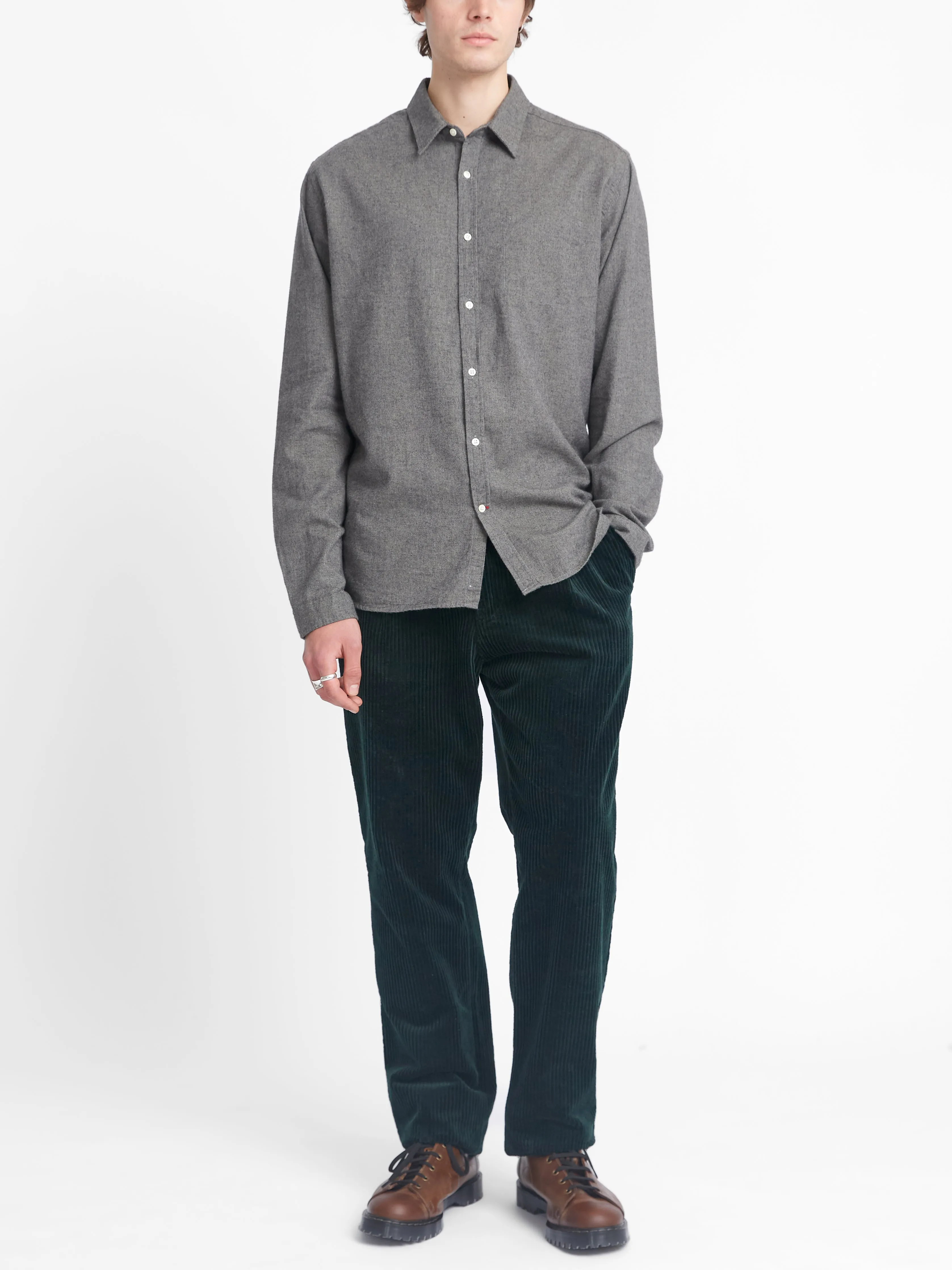 New York Special Shirt Abbingdon Dark Grey sold by Oliver Spencer product image thumbnail 2
