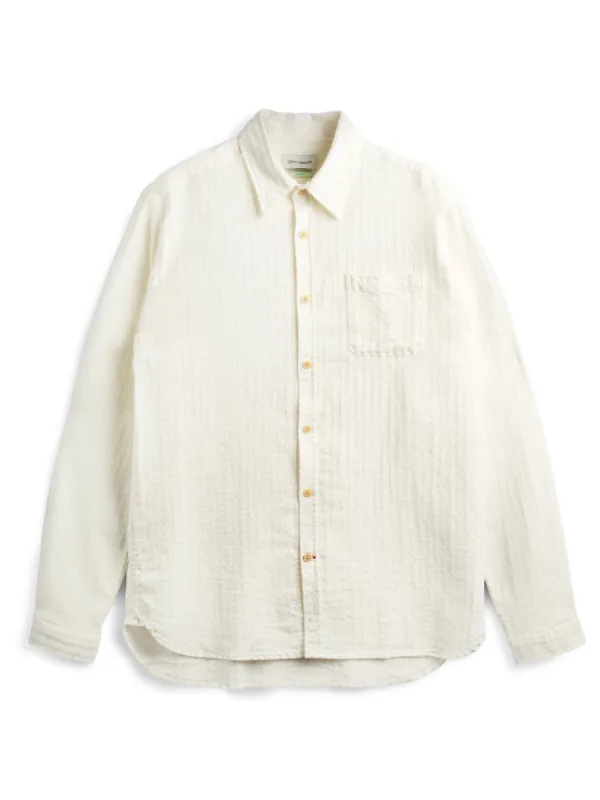New York Special Shirt Sampson Cream sold by Oliver Spencer