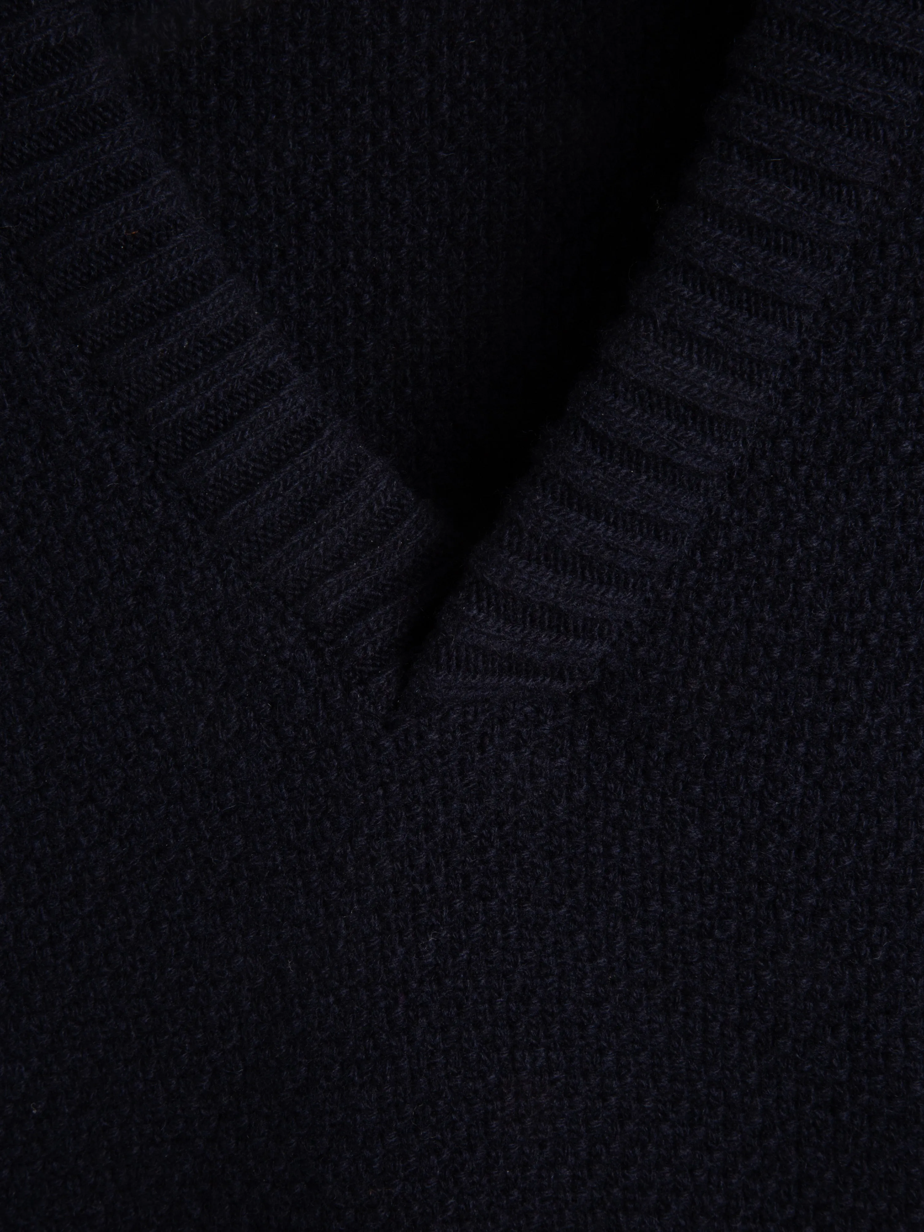 Graves V Neck Vest Bryant Navy sold by Oliver Spencer product image thumbnail 5