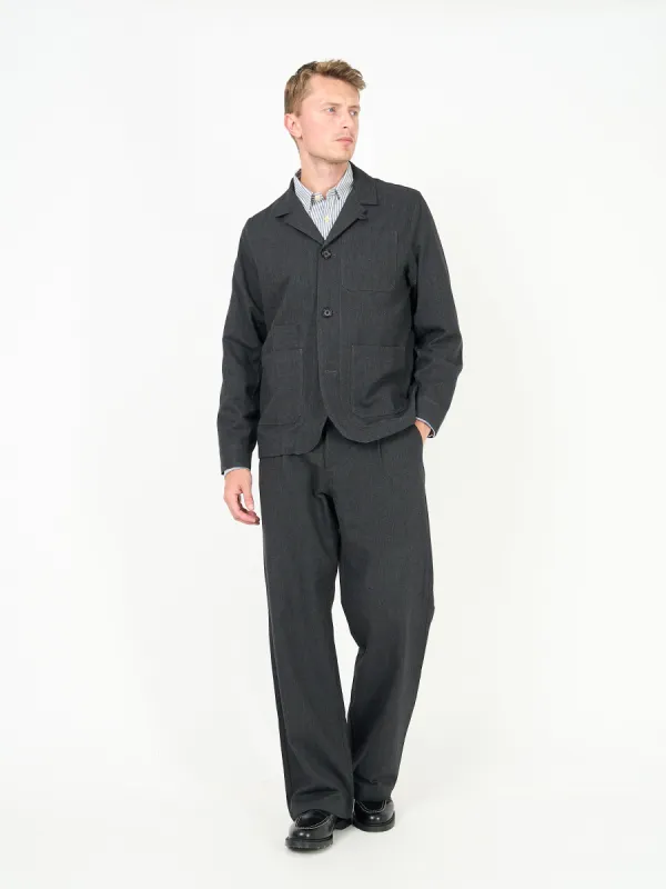 Bradwell Jacket Stockbridge Charcoal sold by Oliver Spencer