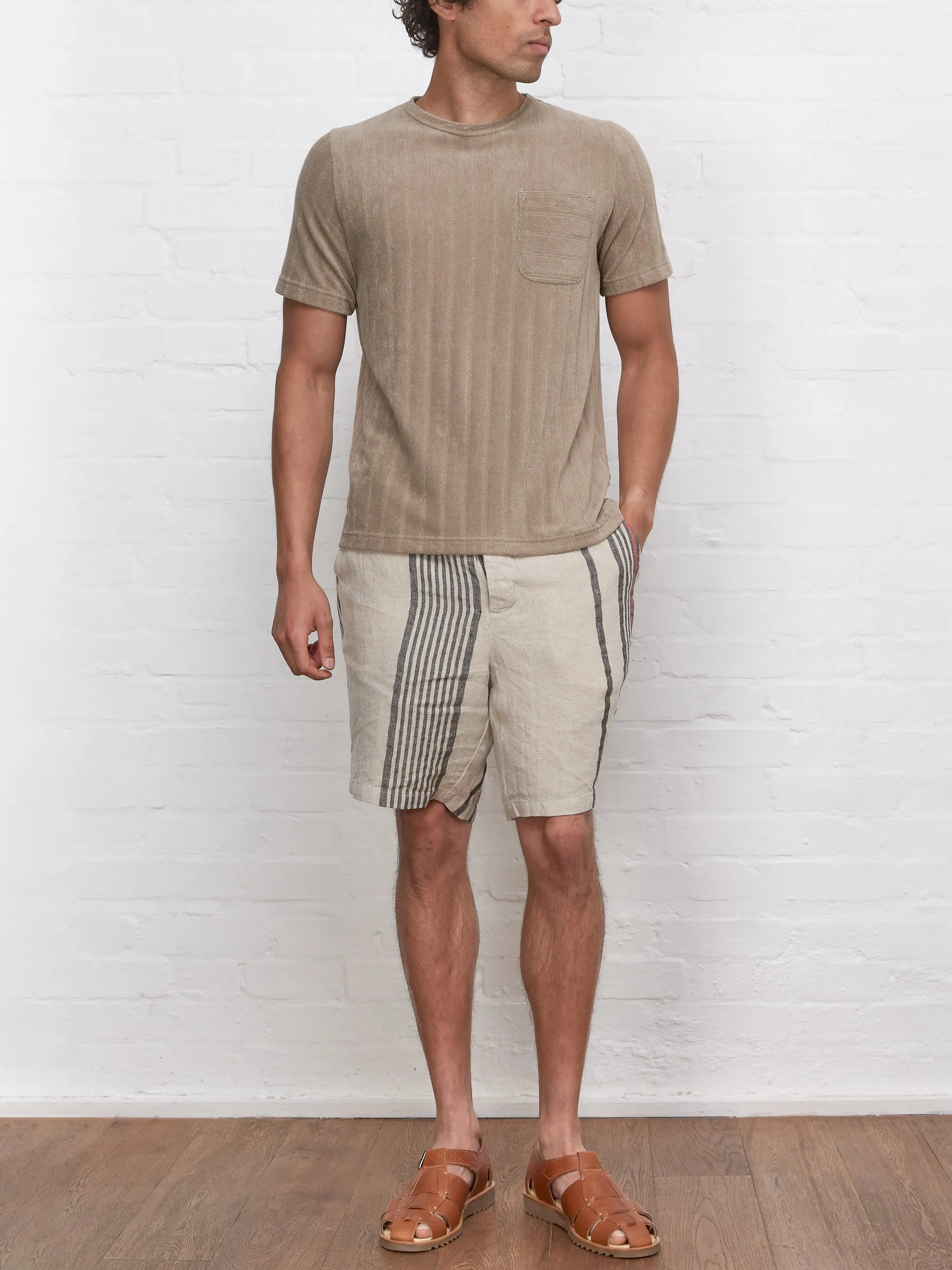 Oli's T-Shirt Haywood Mushroom Grey sold by Oliver Spencer product image thumbnail 3