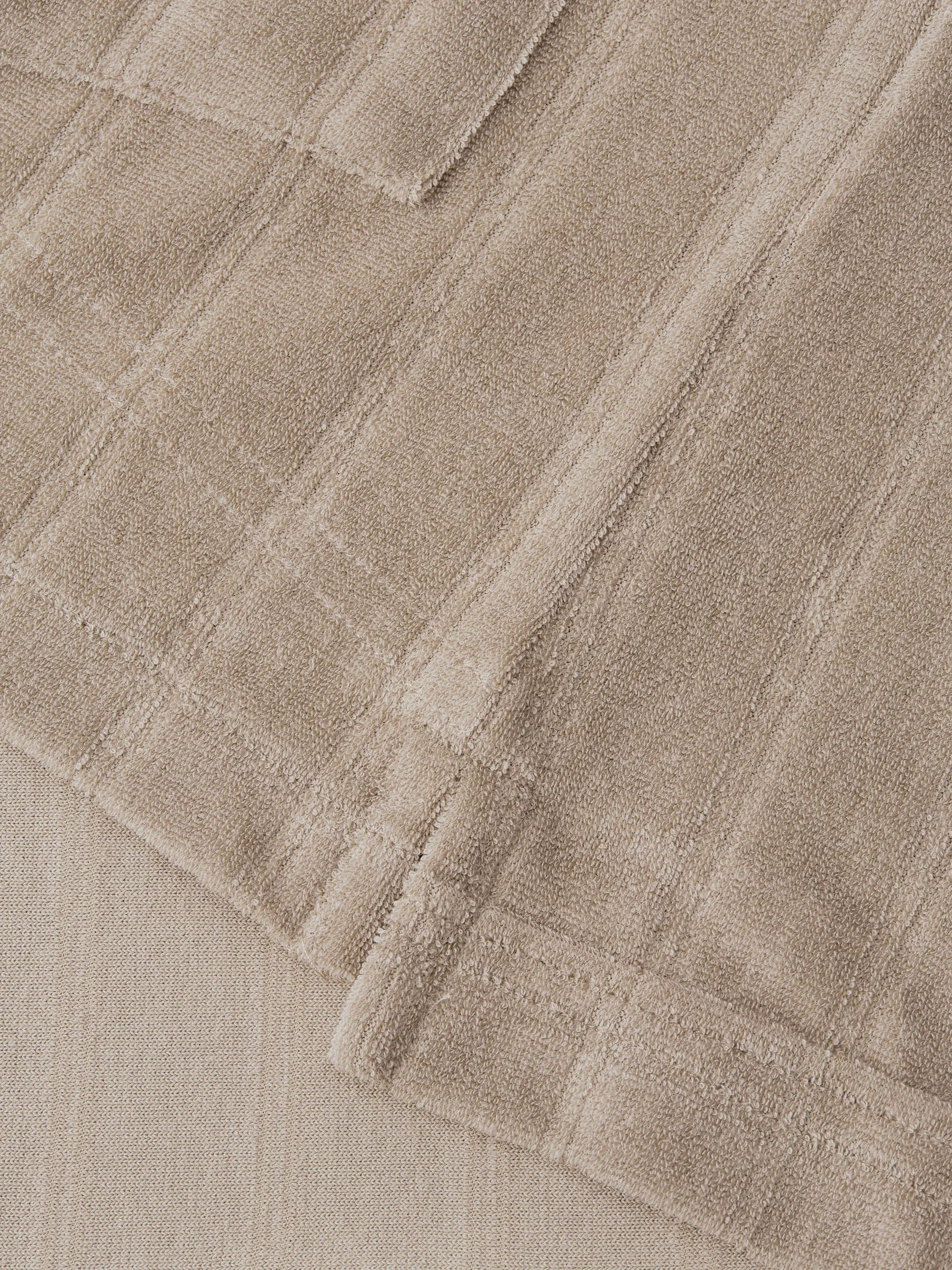 Cuban Short Sleeve Jersey Shirt Haywood Mushroom Grey sold by Oliver Spencer product image thumbnail 5