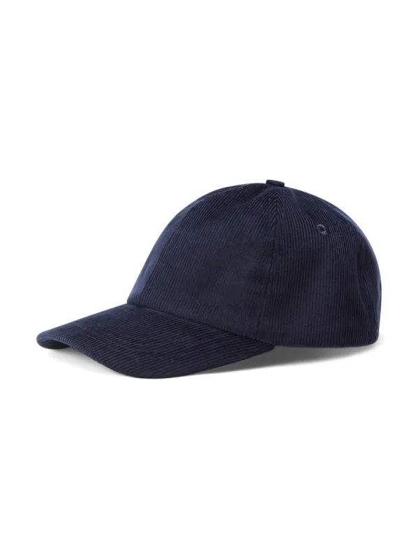 Cap Penton Cord Navy sold by Oliver Spencer