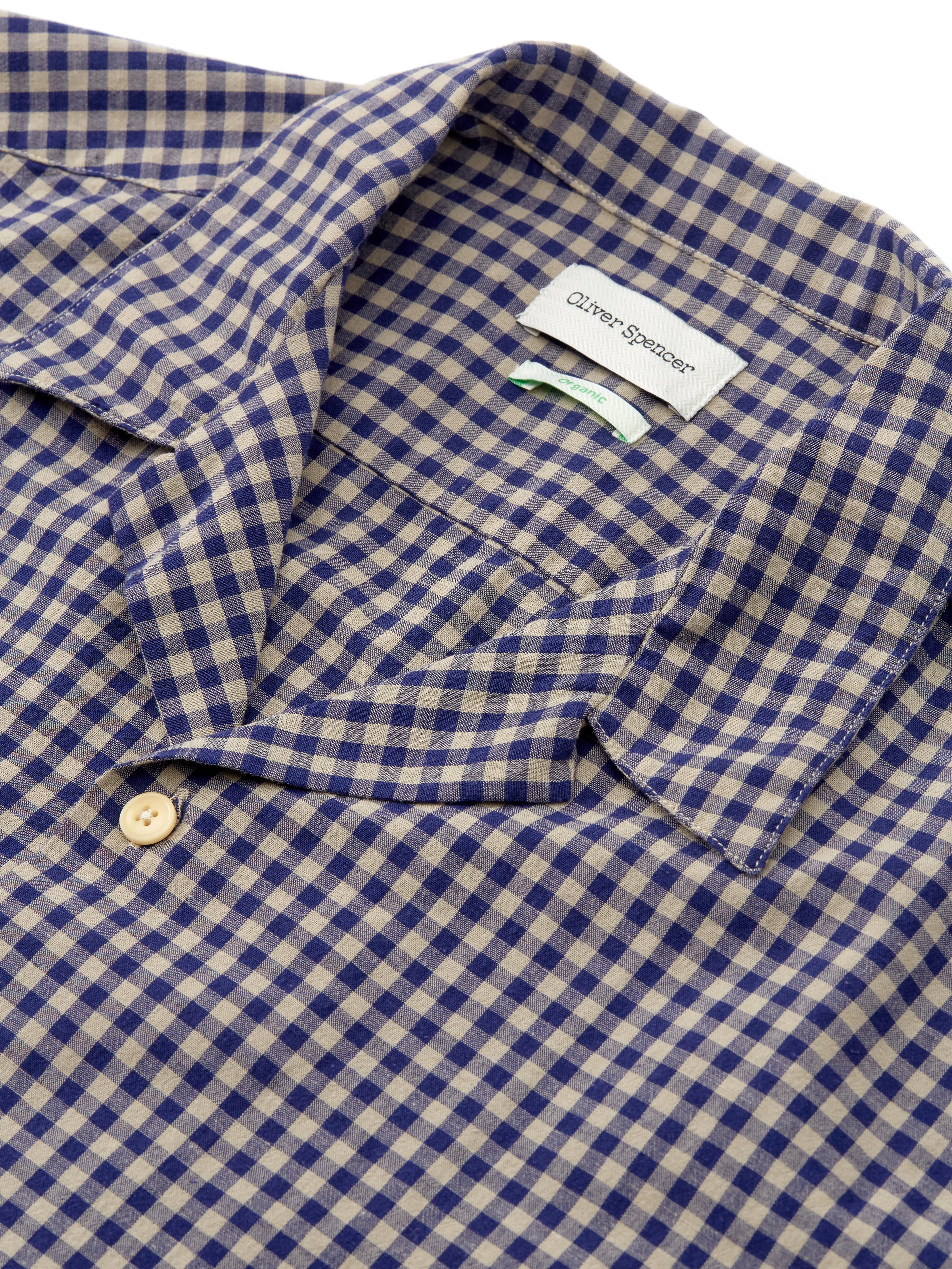 Havana Short Sleeve Shirt Philis Blue sold by Oliver Spencer product image thumbnail 3