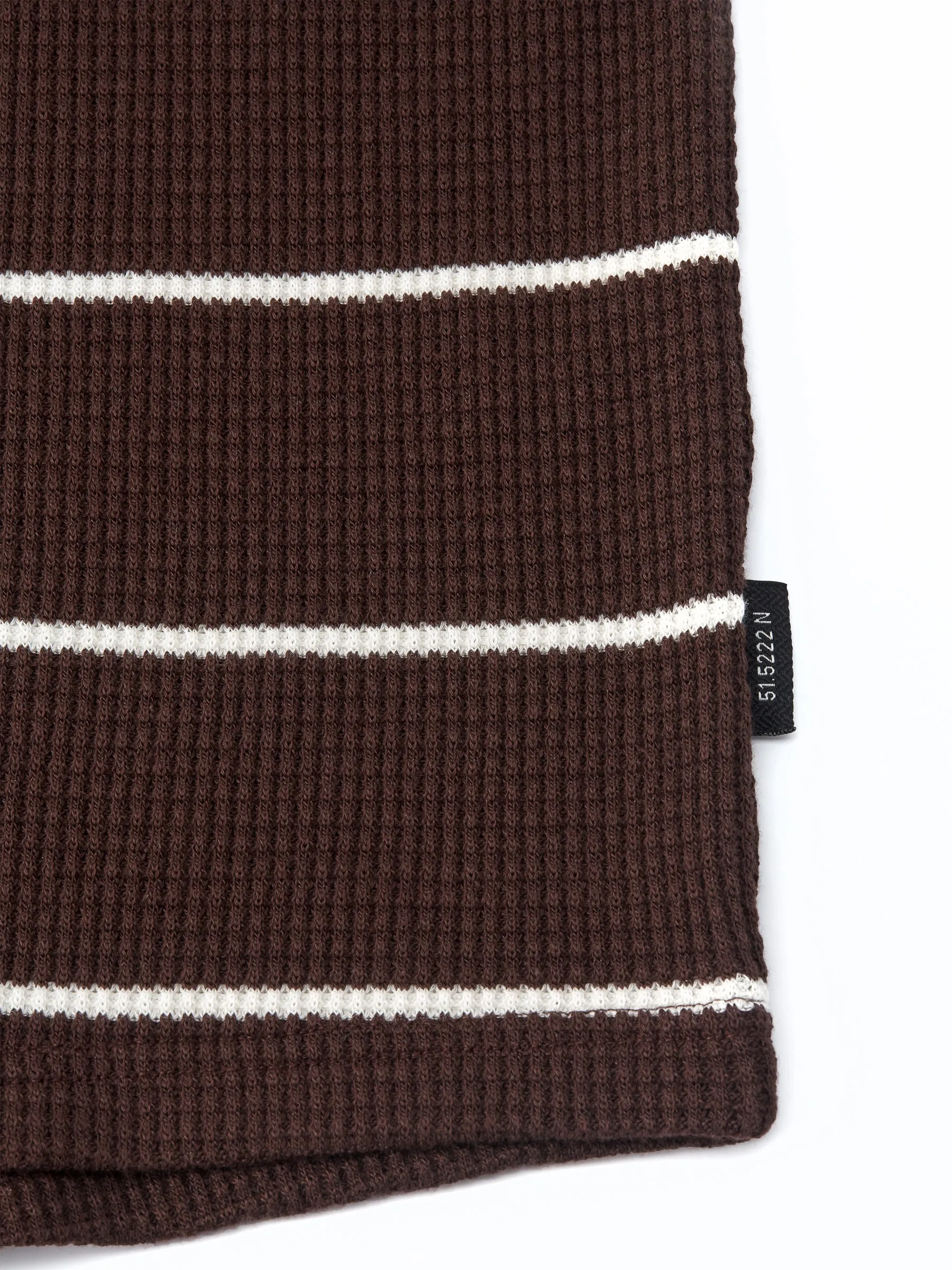 Conduit T-Shirt Gilmore Chocolate Brown sold by Oliver Spencer product image thumbnail 5