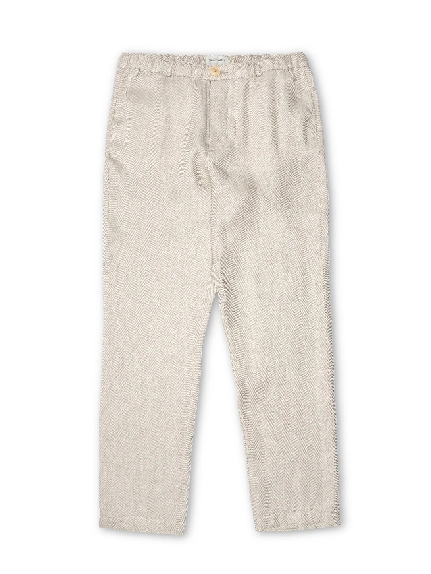 Drawstring Trousers Davidson Sand sold by Oliver Spencer