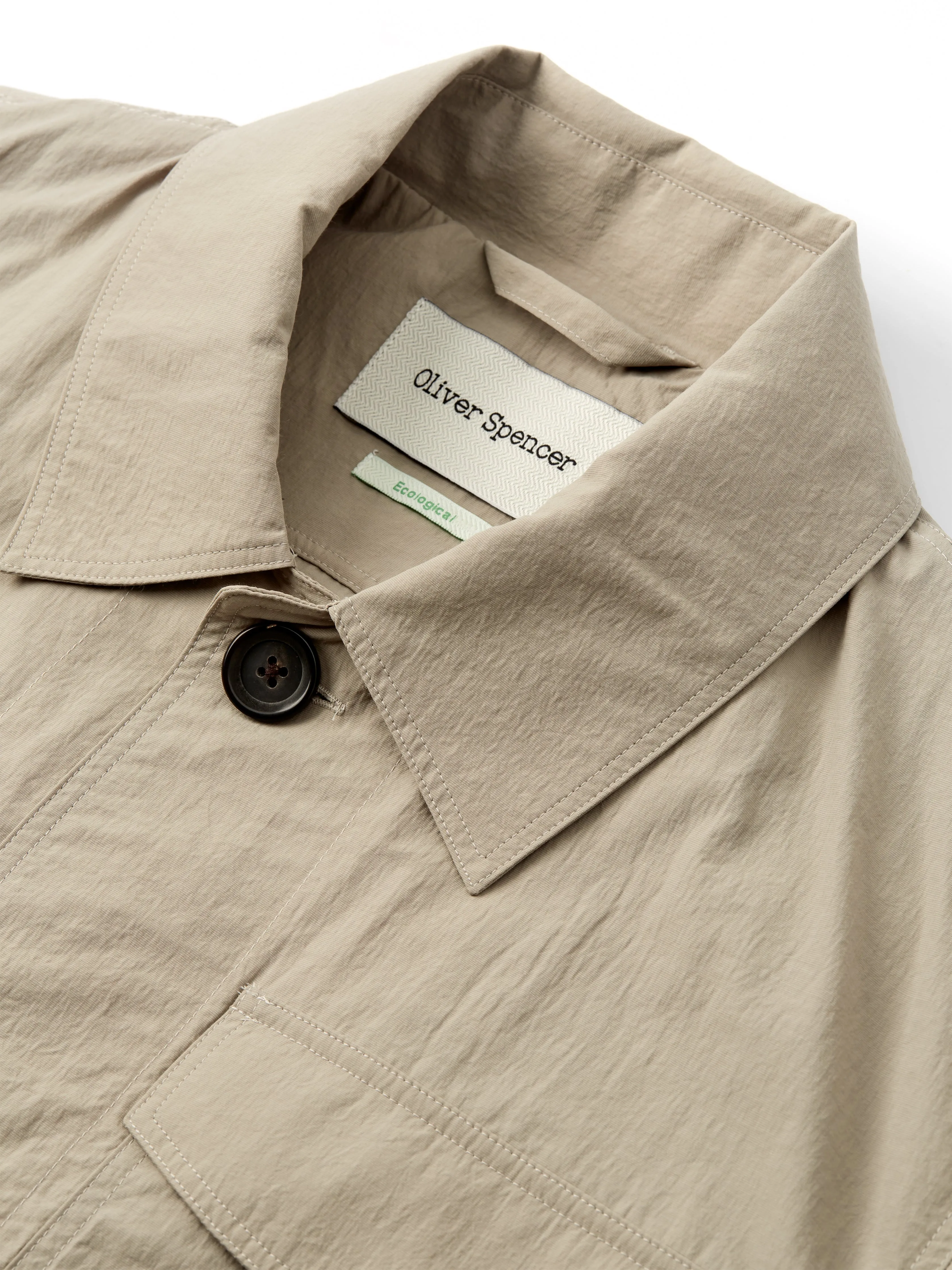 Hythe Jacket Penpol Stone sold by Oliver Spencer product image thumbnail 3