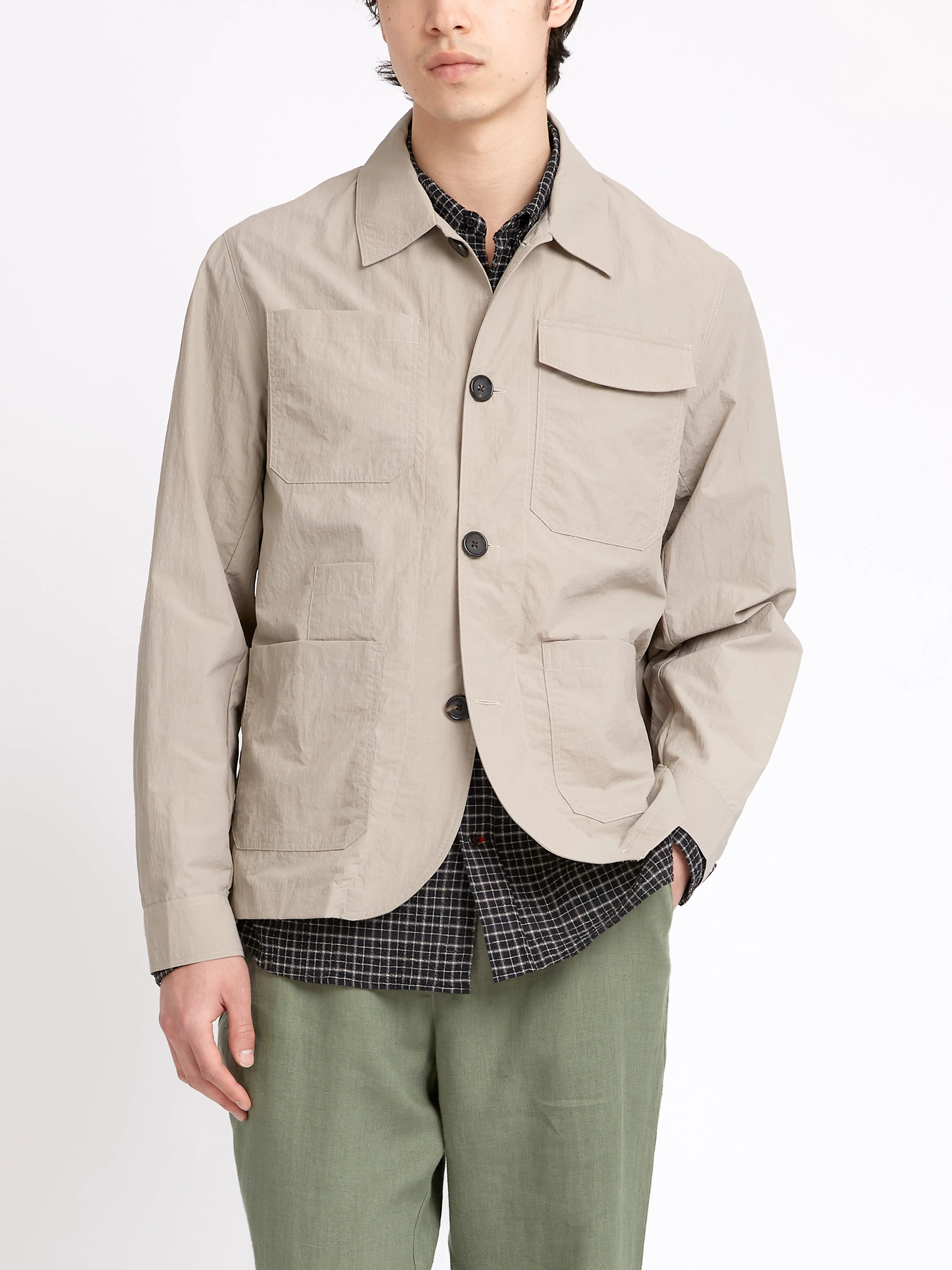 Hythe Jacket Penpol Stone sold by Oliver Spencer product image thumbnail 5