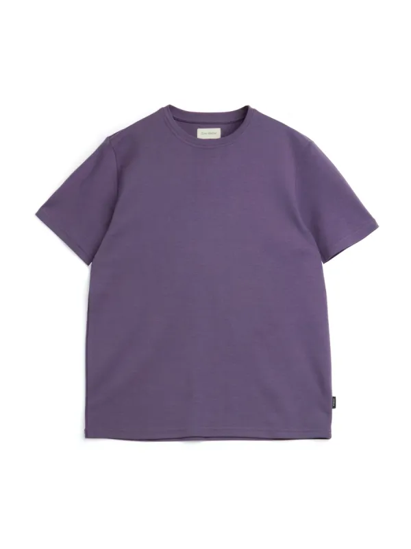 Heavy T-Shirt Tavistock Aubergine sold by Oliver Spencer